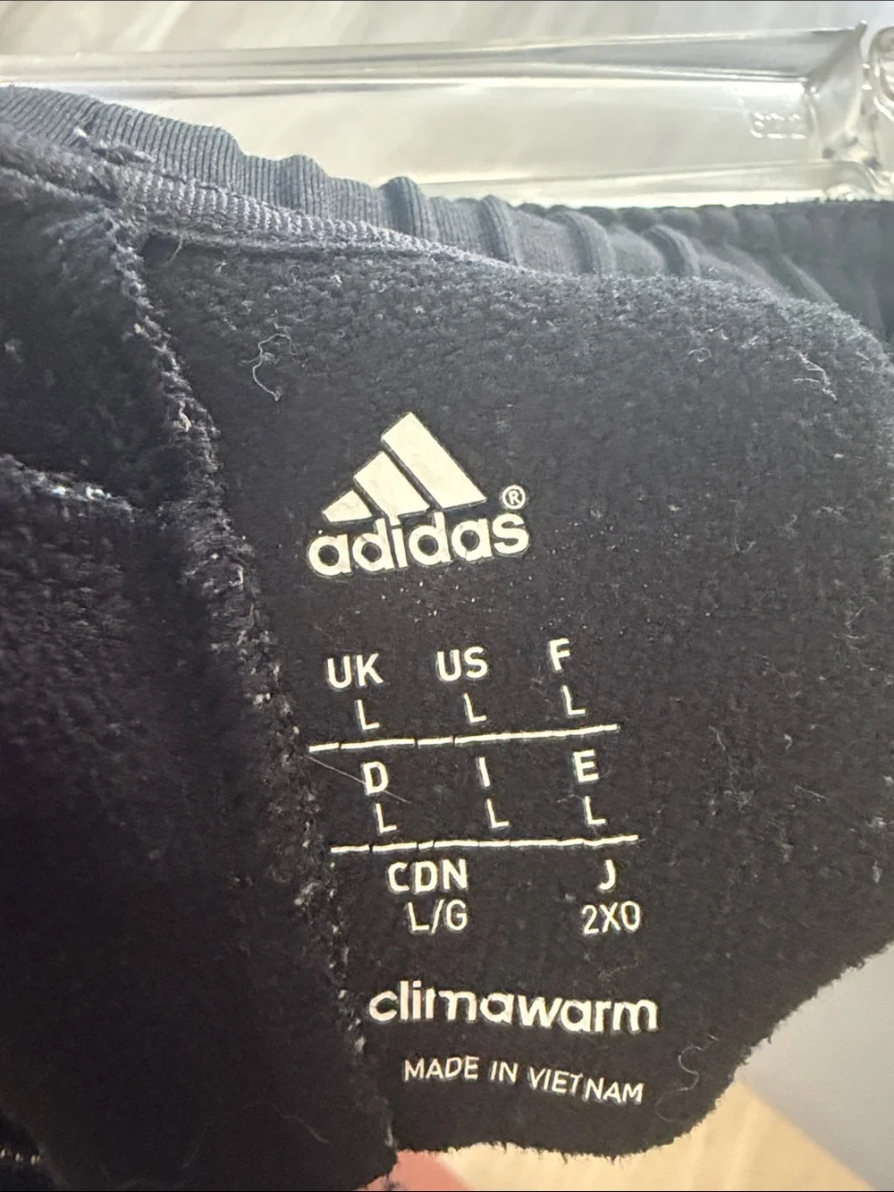 Adidas Climawarm Jogger Sweatpants L